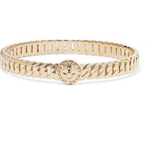 MARC BY MARC JACOBS Turnlock rose gold-tone bangle